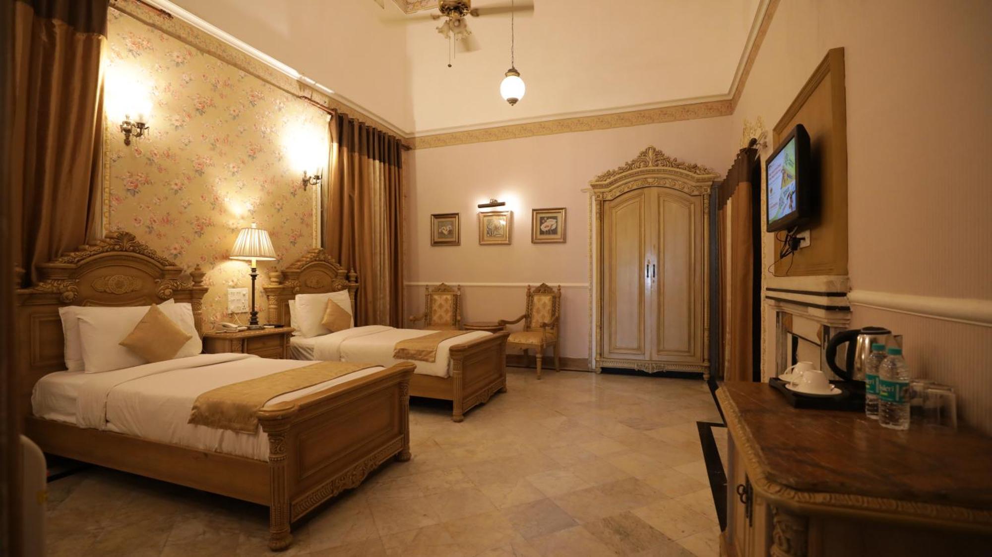 אג'מר Hotel Merwara Estate- A Luxury Heritage Resort מראה חיצוני תמונה