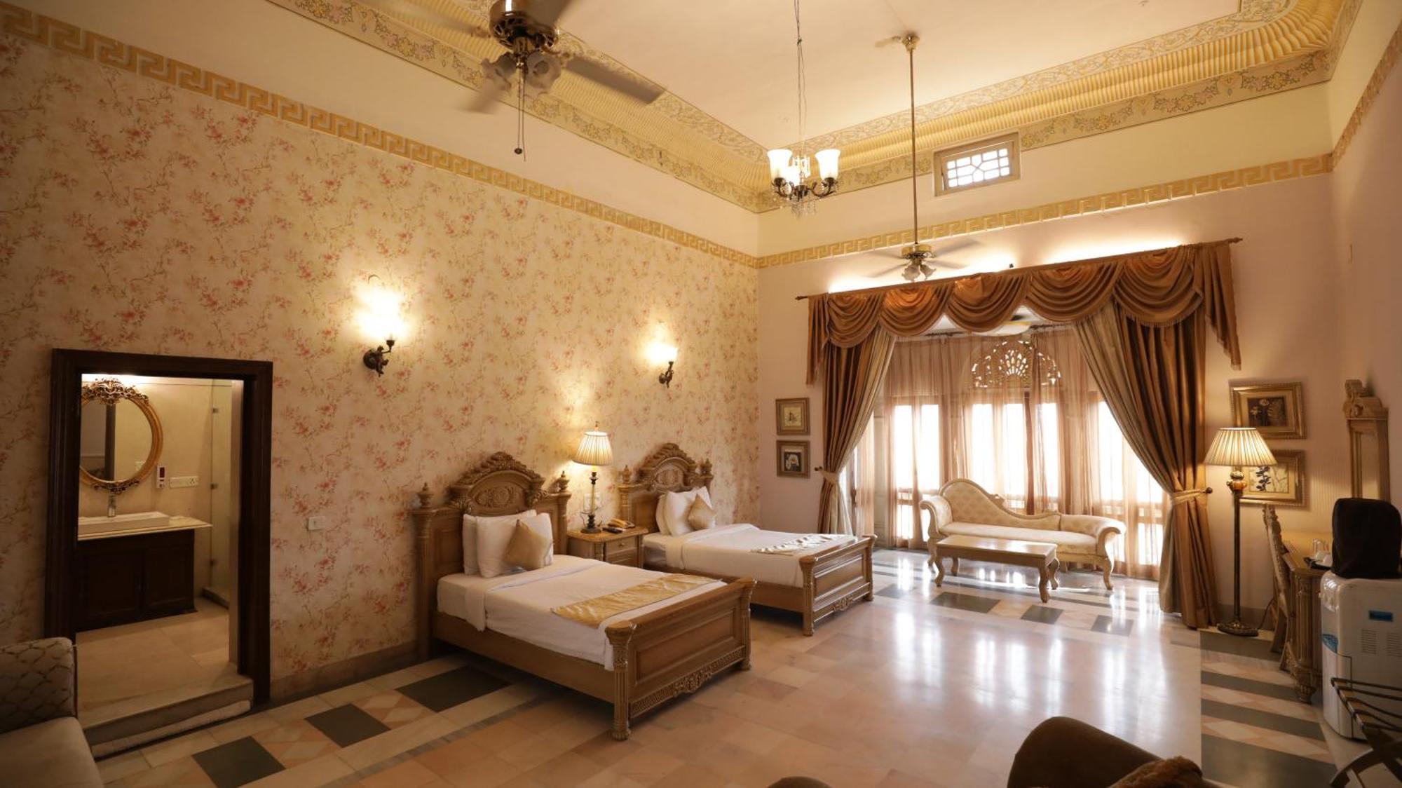 אג'מר Hotel Merwara Estate- A Luxury Heritage Resort מראה חיצוני תמונה