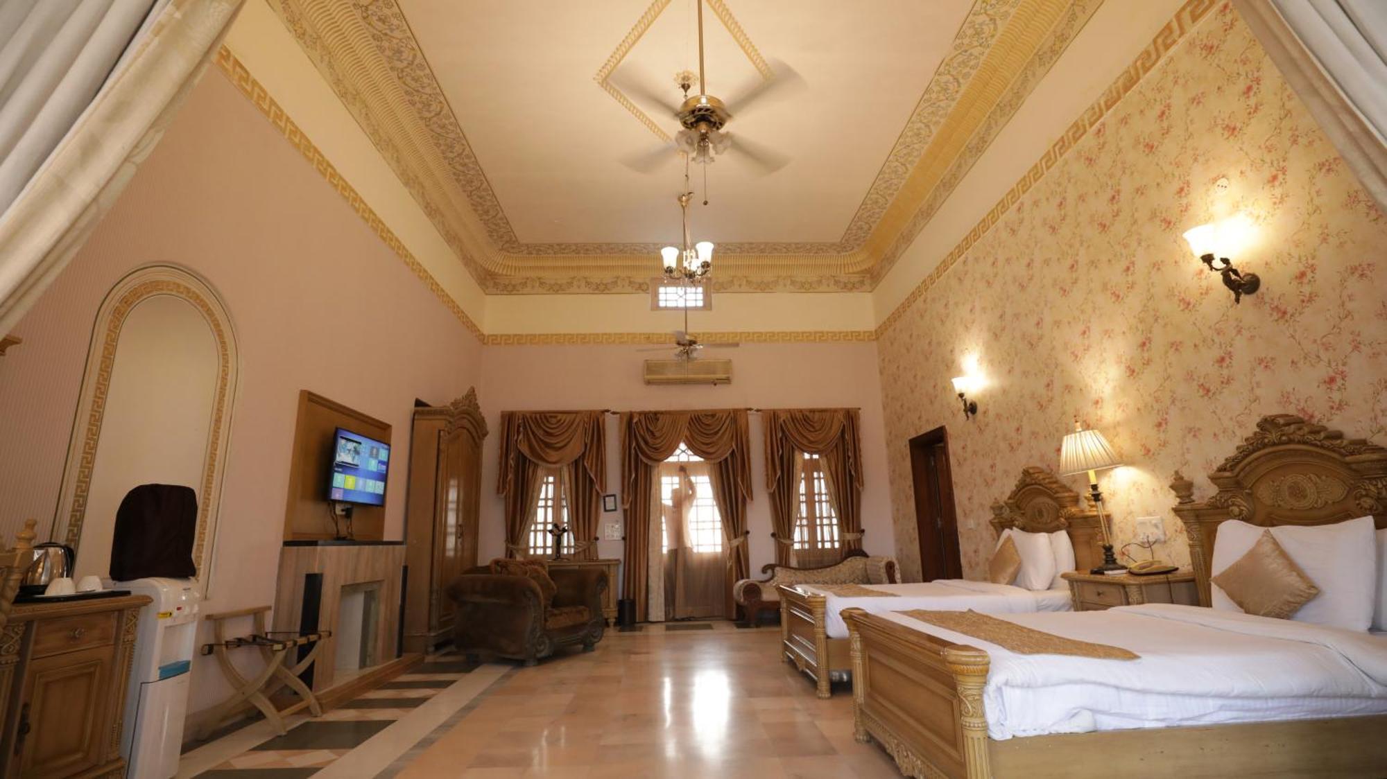 אג'מר Hotel Merwara Estate- A Luxury Heritage Resort מראה חיצוני תמונה